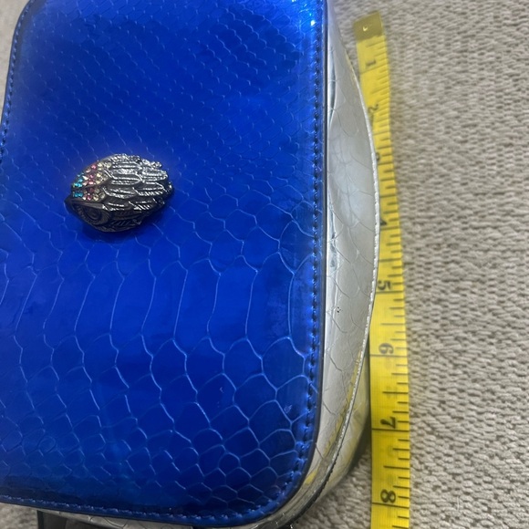 Kurt Geiger London Kensington Crossbody Blue and Silver Designer Women's Bag